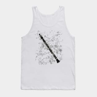 Clarinet Teacher Clarinetist Woodwind Musician Tank Top